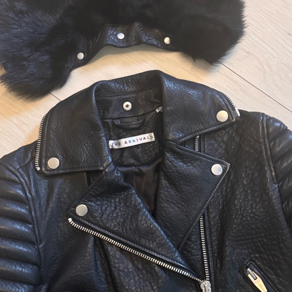 The Arrivals Rainier Leather Moto Jacket - Picture 8 of 16